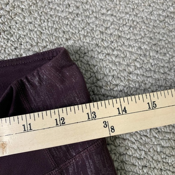 Athleta Womens Leggings Size Small Purple Revelation Splits Pull On Yoga Tights - Picture 7 of 11